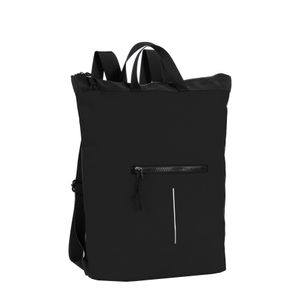 New Rebels® Mart - Top Zip - Water-resistant -  Backpack - Laptop bag 13,3 Inch. - Shopper - 30x15x44cm - Black