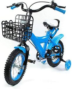 12" Kinderfahrrad Mädchenfahrrad Blau Kinderrad  Jungenfahrrad Fahrrad Rad  Für Kinder Mit Rückbremse  für Kinder Junge Mädchen   im Freien