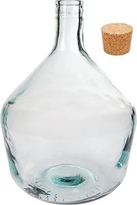 Glasballon Weinballon Glas Flasche Wasserflasche Gäreimer Glasgärballon, Flasche, Glasflasche, Gallone (25L)
