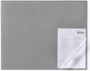 DURABLE Schreibtischunterlage Kunststoff grau