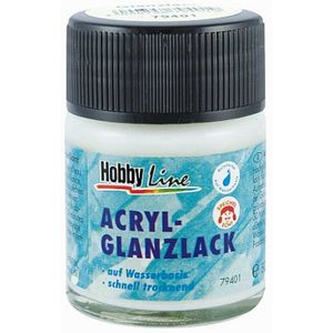 Kreul Acryl-Glanzlack auf Wasserbasis transparent 50 ml