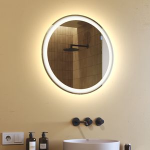 Zrkadlo s osvetlením 60 cm- Okrúhle kúpeľňové zrkadlo s LED osvetlením - Neutrálna biela 4500K - LED kúpeľňové zrkadlo OKR076 Zrkadlo s osvetlením 60 cm- Okrúhle kúpeľňové zrkadlo s LED osvetlením - Neutrálna biela 4500K - LED kúpeľňové zrkadlo OKR076