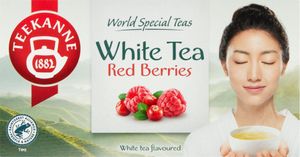 Teekanne World Special Tees Cranberry & Himbeere Weißer Tee 25 G (20 X 1,25 G)