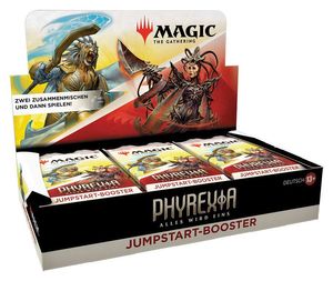 Magic the Gathering Phyrexia Alles wird Eins Jumpstart Booster Display