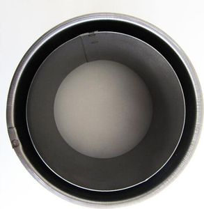 Wandfutter doppelwandig Stahl Ø180mm