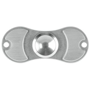 Metall Fidget Spinner - Finger Spielzeug in Silber - Anti Stress Finger Toy