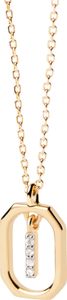 PDPAOLA Halskette MINI LETTERS 18K gold plated silver gold