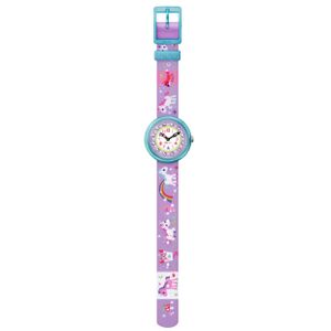 Flik Flak FBNP033 Mädchen-Uhr Magical Unicorns Quarz Textil Armband