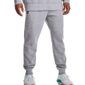 Pánské tepláky Under Armour Curry Fleece Sweatpants-GRY - L