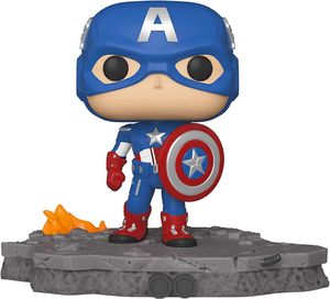 Marvel Avengers Assemble - Captain America Deluxe 589 Special Edition - Funko Pop! - Vinyl Figur