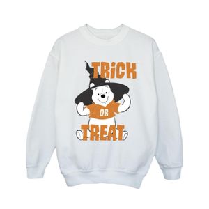 Disney - "Winnie The Pooh Trick Or Treat" Sweatshirt für Mädchen BI41862 (128) (Weiß)