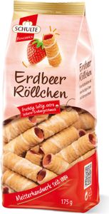 Schulte jahodové rožky 175g