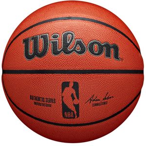 Wilson Basketball NBA Authentic Series Indoor / Outdoor Mixed Leather Rozmiar: 7 Orange