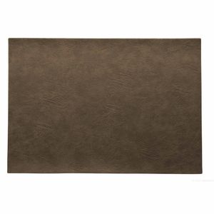 ASA Tischset, nougat PVC 46 x 33 cm, vegan leather, aus Polyurethan78308076