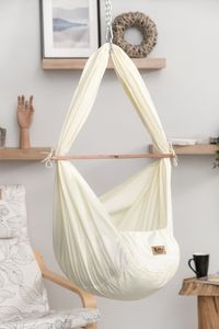 Baby Federwiege Komplett-Set in Beige Baby Federwiege Komplett-Set in Beige