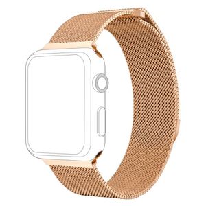 topp - Armband Apple Watch 38/40 mm, Mesh, rosegold "wie neu"