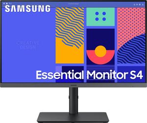 Samsung S43GC, 61 cm (24"), 1920 x 1080 px, Full HD, LCD, 4 ms, Čierna
