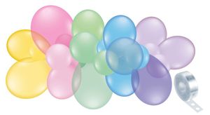 1 DIY Ballongirlande in pastellfarben 61 tlg. - ergeben ca. 2,40 m