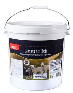 PANTO® Lämmermilch, im 10 Kg. Eimer // Vollwertiger Muttermilchersatz, Von Geburt an geeignet