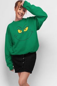 CPLG Der Grinch - Der Grinch Lächeln Damen Sweatshirt XL