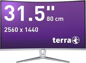 TERRA LCD/LED 3280W V3 silver/white CURVED USB-C/HDMI/DP