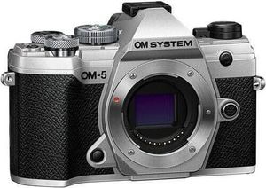 Olympus OM-5 4/3" MILC Body 20,4 MP Live MOS 5184 x 3888 Pixel Silber
