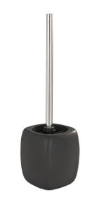 WENKO WC Garnitur Toiletten Bürsten Klo Halter Garnitur Faro Black
