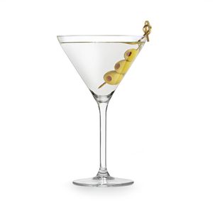 4x Martini Glas 260 ml Klarglas Cocktail-Kelch Martinischale Cocktailspitz Martini Glass