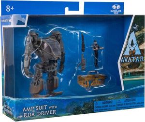 McFarlane Toys Avatar: The Way of Water Deluxe Medium Actionfiguren Amp Suit with RDA Driver