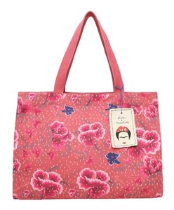 Fritzi aus Preußen Schultertasche Easy 01 Canvas Shopper Flower Fruity hellrot Fritzi aus Preußen Schultertasche Easy 01 Canvas Shopper Flower Fruity hellrot