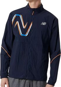 Bunda New Balance Graphic Impact Run Packable Jacket - Gr. S