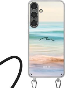Samsung Galaxy S24 Plus Handyhülle von Glided Soft Wave Schutzhülle Crossbody case mit Band Hülle TPU Etui Silikon Case