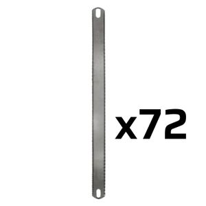 TOPEX Sägeblatt für Metall und Holz, beiderseitig, gehärtete Zähne, 300 x 25 mm, 72 St.