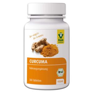 Raab Vitalfood Curcuma Tabletten 300 Tabletten à 300 mg -- 90g