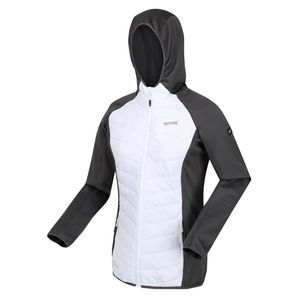 Regatta Andreson VIII Hybrid Softshelljacke Damen mit Kapuze, Farbe:Weiß, Größe:40