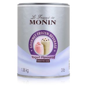 Monin Frappé-Pulver Yogurt Flavoured Joghurt 1,36kg Smoothies Slushes (1er Pack)