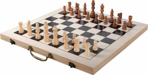 Kufrík na šach a backgammon Natural Games XXL