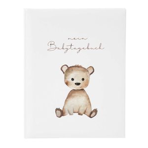 Goldbuch Teddybär          25x25 44 weiße S. Babytagebuch   11458