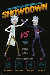 Poster Rick and Morty Interdimensional Showdown 61x91.5cm