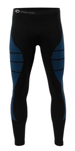 Stark Soul® Skiunterwäsche - Hose Funktionsunterwäsche L/XL schwarz/blau