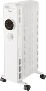 MIDEA NY1507-20M Öl-Radiator 1500W mit Thermostat, 10 MIDEA NY1507-20M Öl-Radiator 1500W mit Thermostat, 10