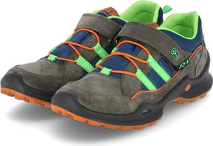 Imac Jungen Outdoorschuhe/ Low Sneaker Grün Leder-Textil Größe: 35