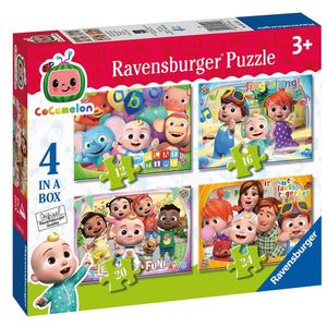 Ravensburger Cocomelon Puzzle fur Kinder ab 3 Jahren, 10,2 cm (12, 16, 20, 24 Teile)