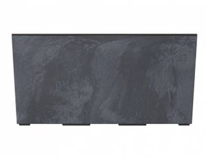 Balkónový box Betónový dizajn Kvetináč Plastový antracitový 58 x 18 x 19,5 cm