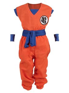 Son Goku Kinder Kostüm | Trainingsanzug bei Muten Roshi | Größe: 110