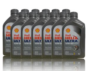 Shell Helix Ultra Racing  10W-60 12x1  Liter