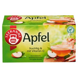 Teekanne Apfel Apfelteemischung fruchtig und mit Vitamin C 60g