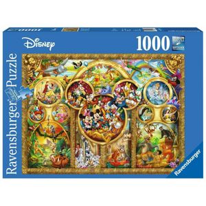 RAVENSBURGER Puzzle Disney - Nejkrásnější pohádky 1000 dílků