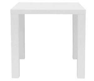 Jídelní stůl 80x80 cm bílá