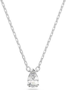 Swarovski Damen Kette "Millenia Anhänger" silber/weiss, Rhod Swarovski Damen Kette "Millenia Anhänger" silber/weiss, Rhod